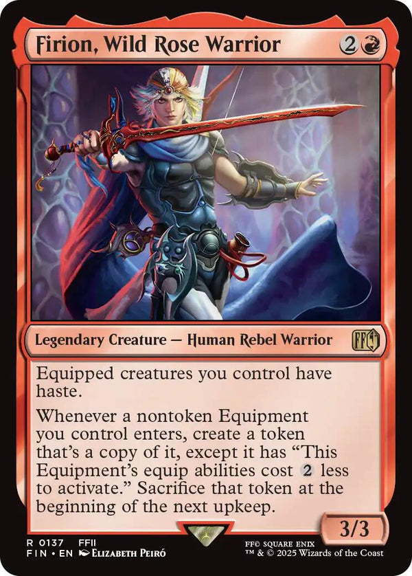 Firion, Wild Rose Warrior [FIN - 137] - Cartes Sportives Rive Sud