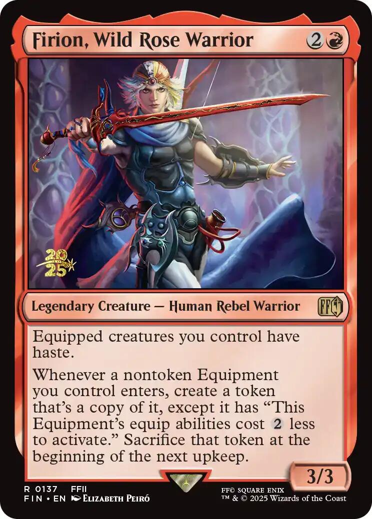 Firion, Wild Rose Warrior [PRE - 137] - Cartes Sportives Rive Sud