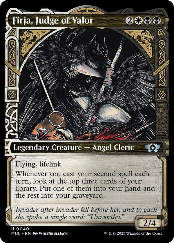 Firja, Judge of Valor [MUL - 40] - Cartes Sportives Rive Sud