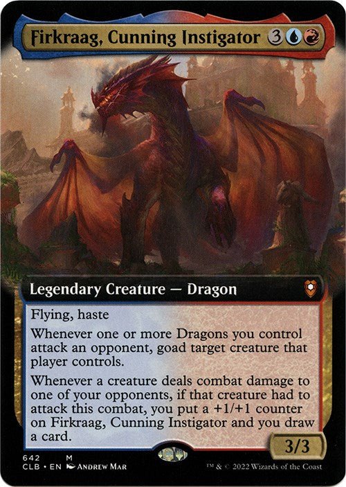 Firkraag, Cunning Instigator (Extended Art) [CLB - 642] - Cartes Sportives Rive Sud