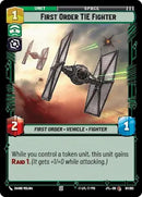 First Order TIE Fighter [JTL - 081/262] - Cartes Sportives Rive Sud