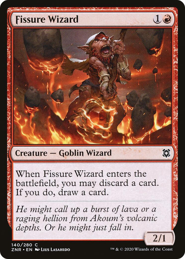 Fissure Wizard [ZNR - 140] - Cartes Sportives Rive Sud
