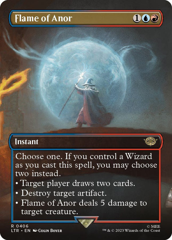 Flame of Anor (Borderless) [LTR - 406] - Cartes Sportives Rive Sud