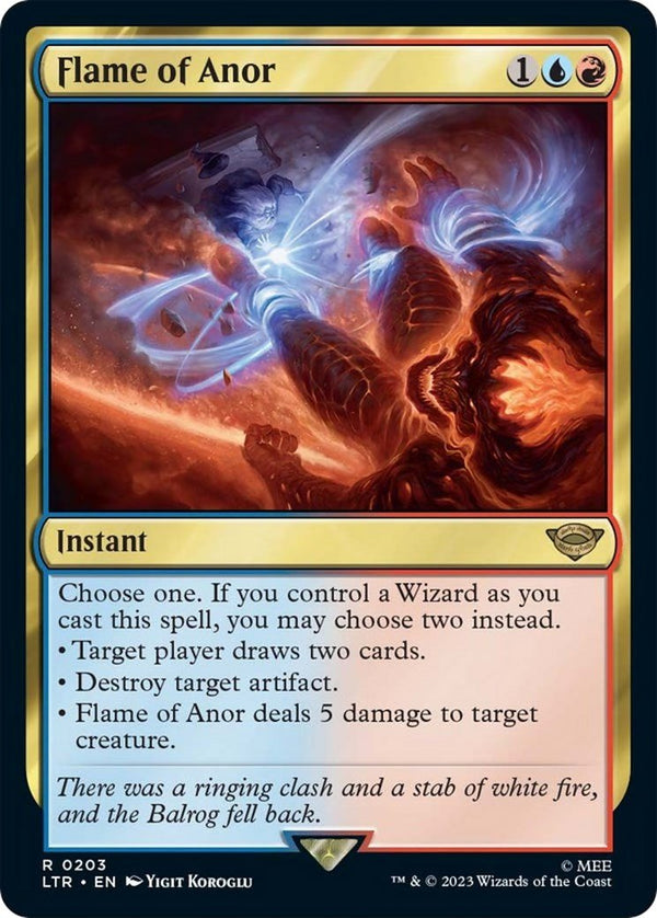 Flame of Anor [LTR - 203] - Cartes Sportives Rive Sud
