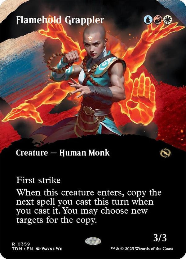 Flamehold Grappler (Borderless) [TDM - 359] - Cartes Sportives Rive Sud