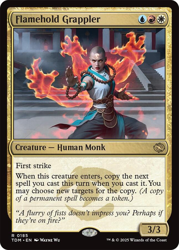 Flamehold Grappler [TDM - 185] - Cartes Sportives Rive Sud
