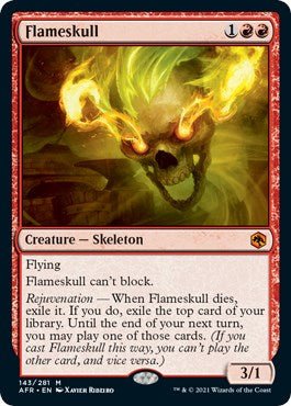 Flameskull [AFR - 143] - Cartes Sportives Rive Sud