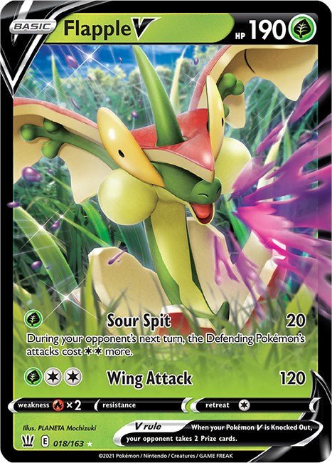 Flapple V [SWSH05 - 018/163] - Cartes Sportives Rive Sud