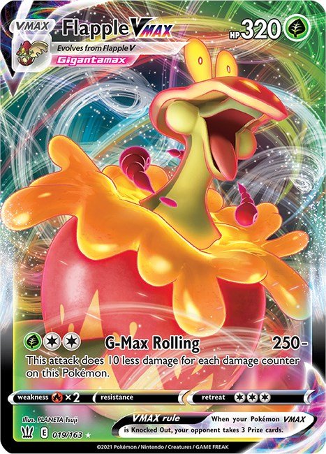 Flapple VMAX [SWSH05 - 019/163] - Cartes Sportives Rive Sud