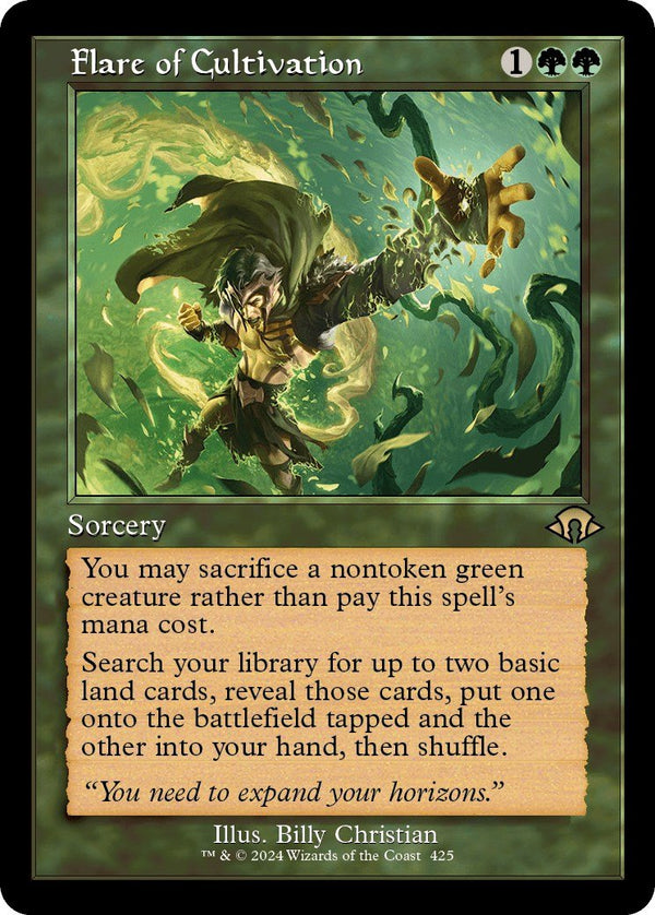 Flare of Cultivation (Retro Frame) [MH3 - 425] - Cartes Sportives Rive Sud