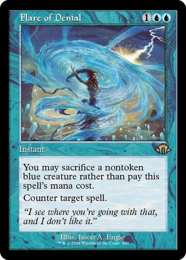 Flare of Denial (Retro Frame) [MH3 - 400] - Cartes Sportives Rive Sud