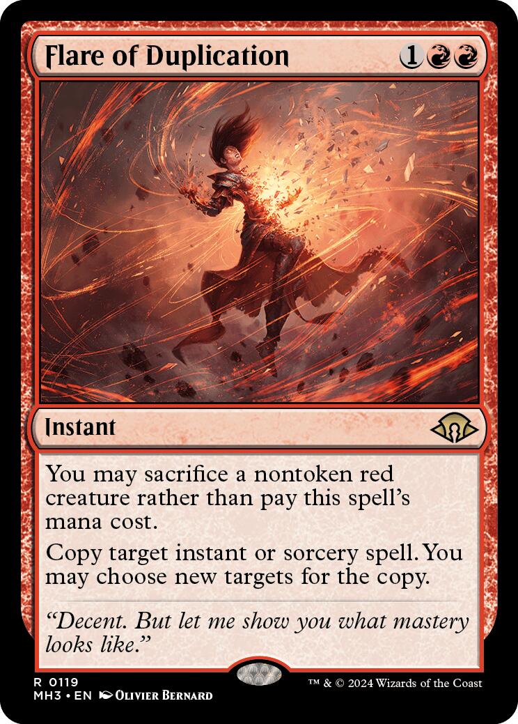 Flare of Duplication [MH3 - 119] - Cartes Sportives Rive Sud