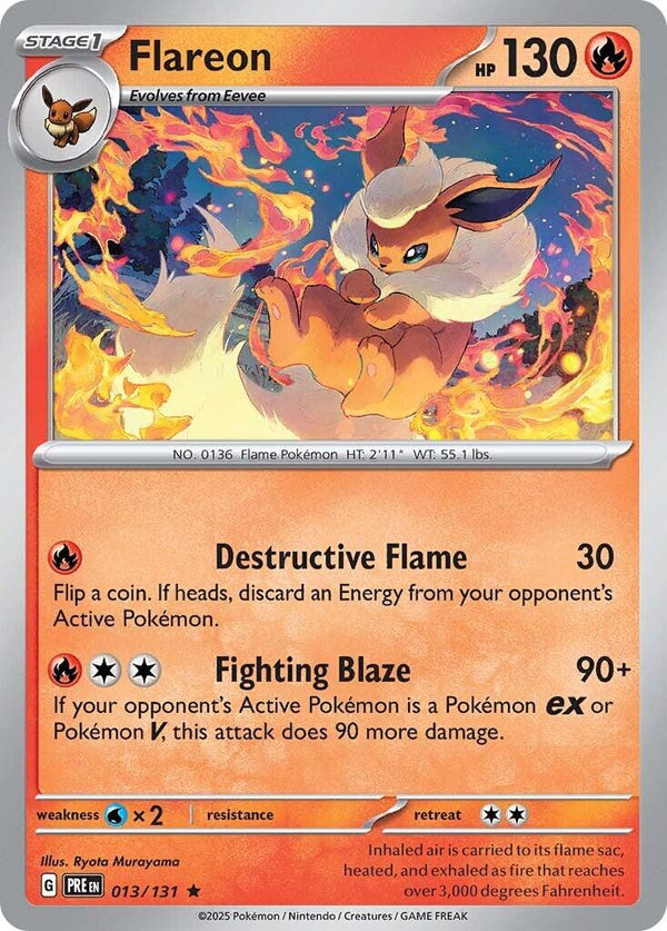 Flareon [PRE - 013/131] - Cartes Sportives Rive Sud
