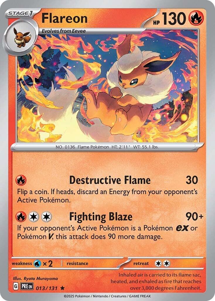 Flareon [PRE - 013/131] - Cartes Sportives Rive Sud