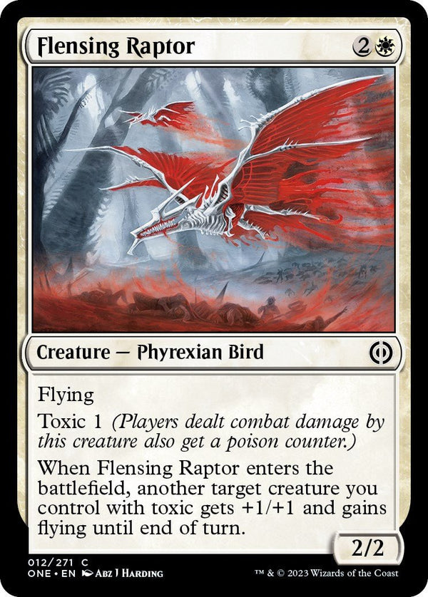 Flensing Raptor [ONE - 12] - Cartes Sportives Rive Sud