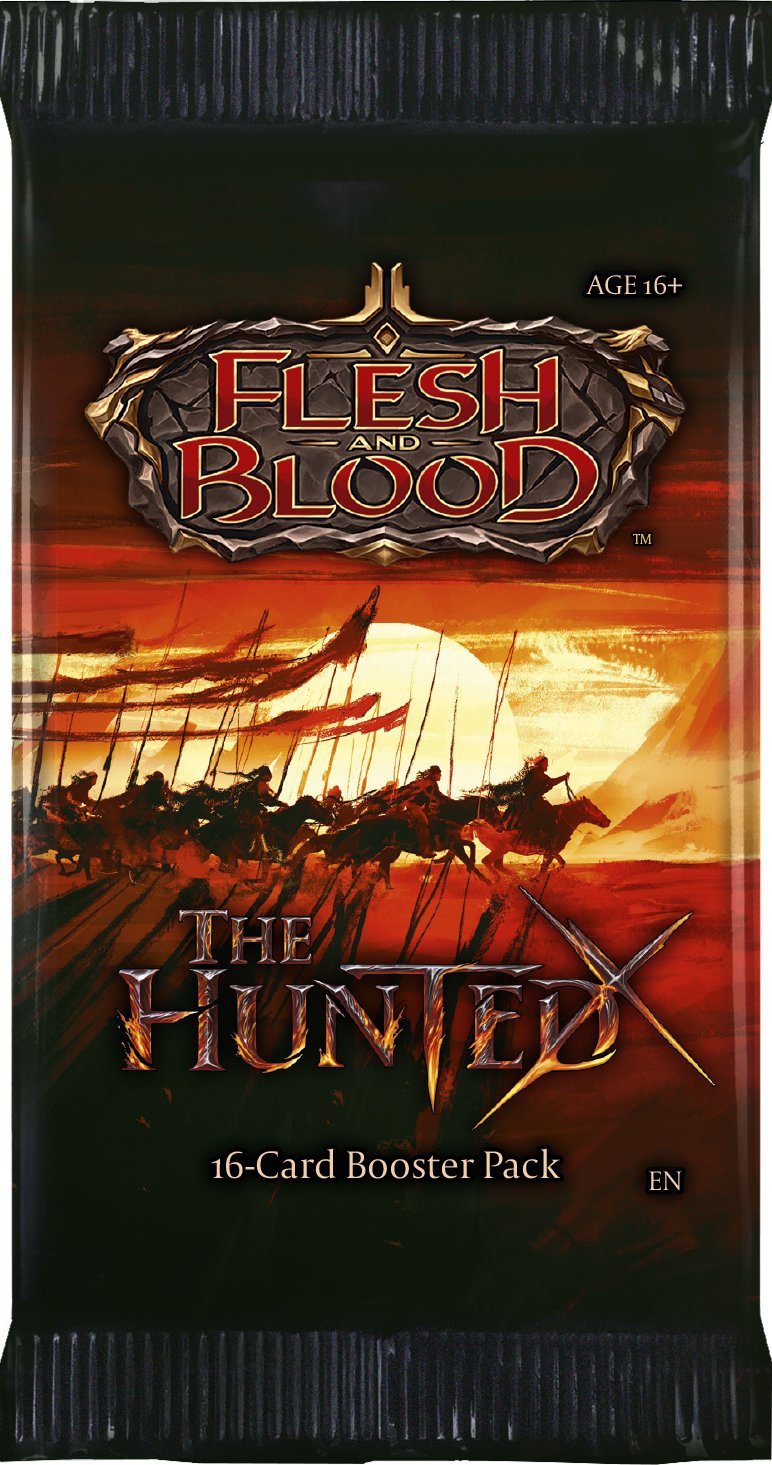 Flesh and Blood The Hunted Booster (Pre - Order) - Cartes Sportives Rive Sud