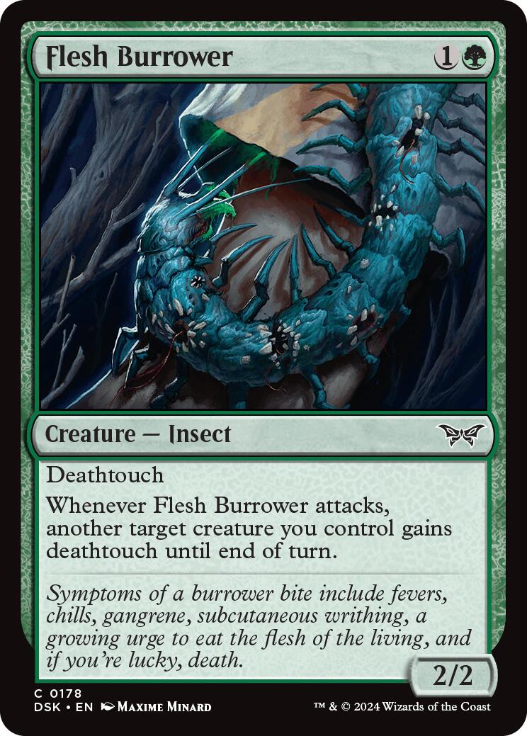 Flesh Burrower [DSK - 178] - Cartes Sportives Rive Sud