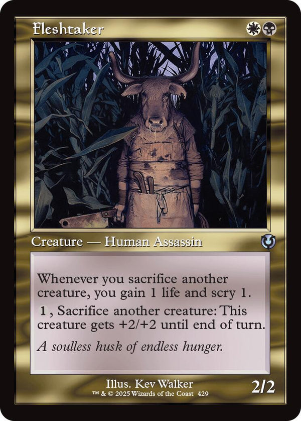 Fleshtaker (Retro Frame) [INR - 429] - Cartes Sportives Rive Sud