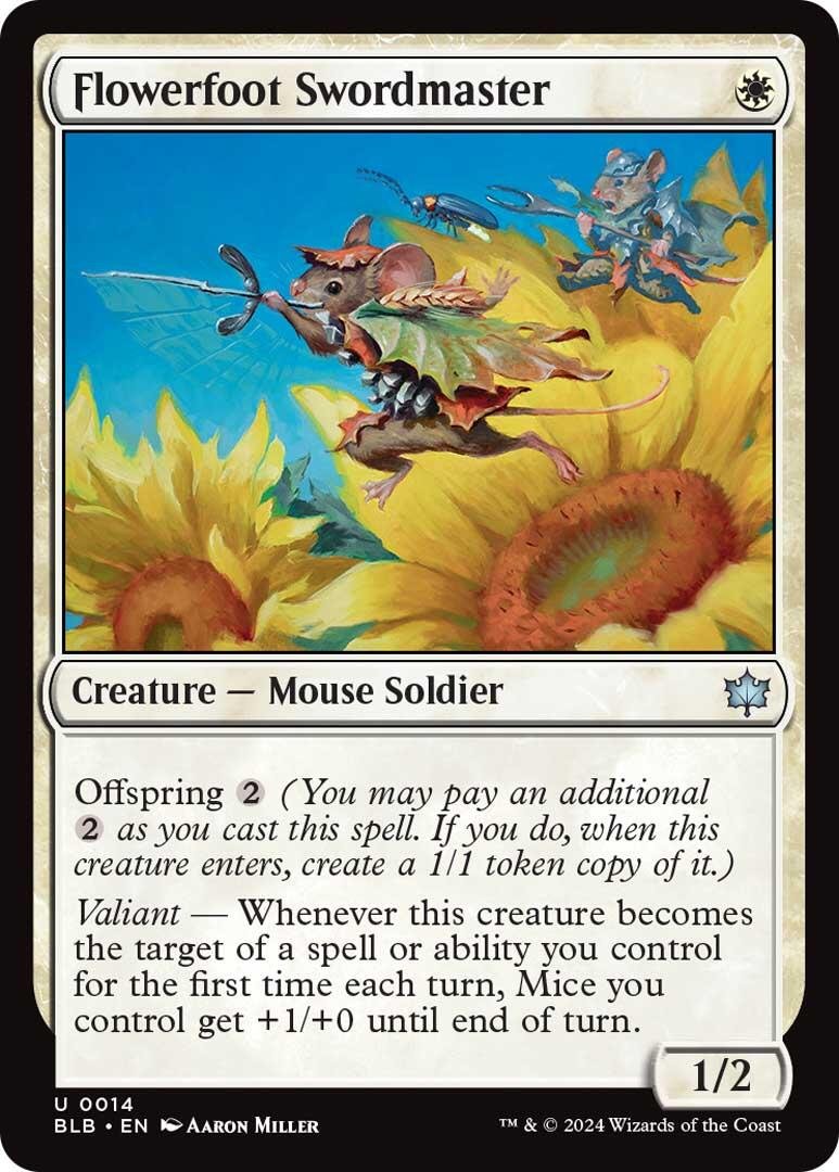 Flowerfoot Swordmaster [BLB - 14] - Cartes Sportives Rive Sud