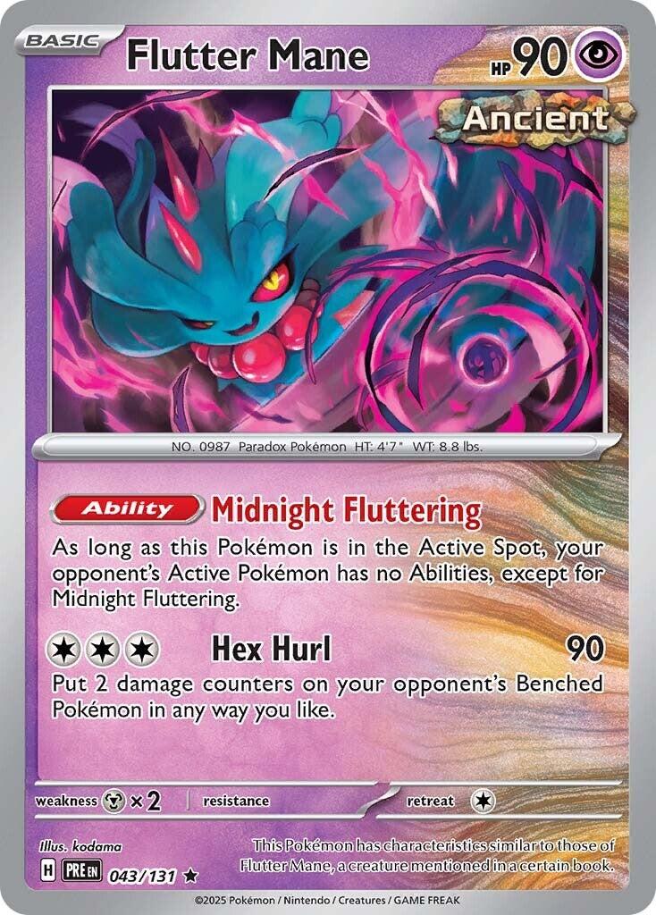 Flutter Mane [PRE - 043/131] - Cartes Sportives Rive Sud