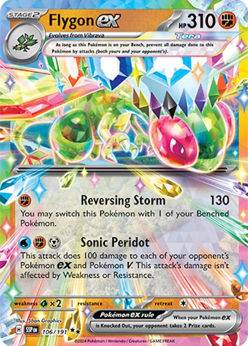 Flygon ex - 106/191 [SV08 - 106/191] - Cartes Sportives Rive Sud