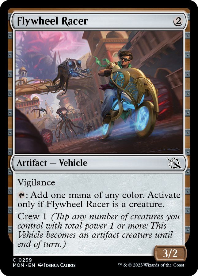 Flywheel Racer [MOM - 259] - Cartes Sportives Rive Sud