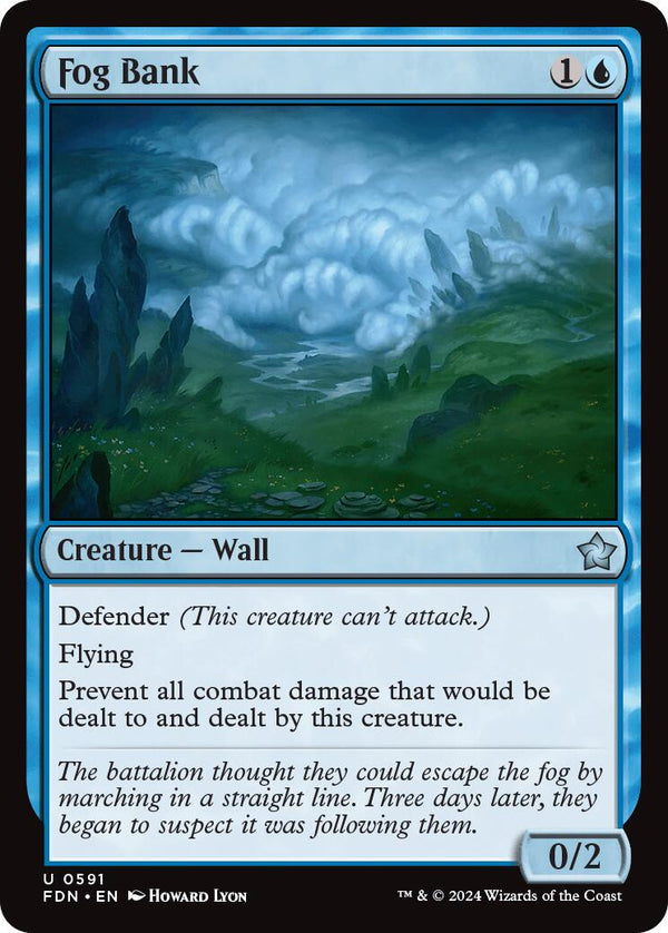 Fog Bank [FDN - 591] - Cartes Sportives Rive Sud