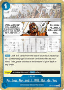 Fo...llow...Me...and...I...Will...Gui...de...You [OP10 - OP10 - 059] - Cartes Sportives Rive Sud