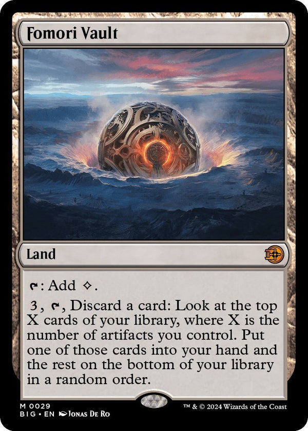 Fomori Vault [BIG - 29] - Cartes Sportives Rive Sud