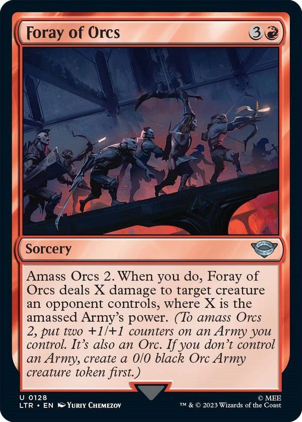 Foray of Orcs [LTR - 128] - Cartes Sportives Rive Sud