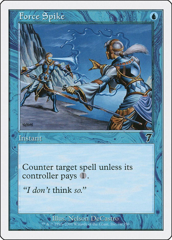 Force Spike [7ED - 76] - Cartes Sportives Rive Sud