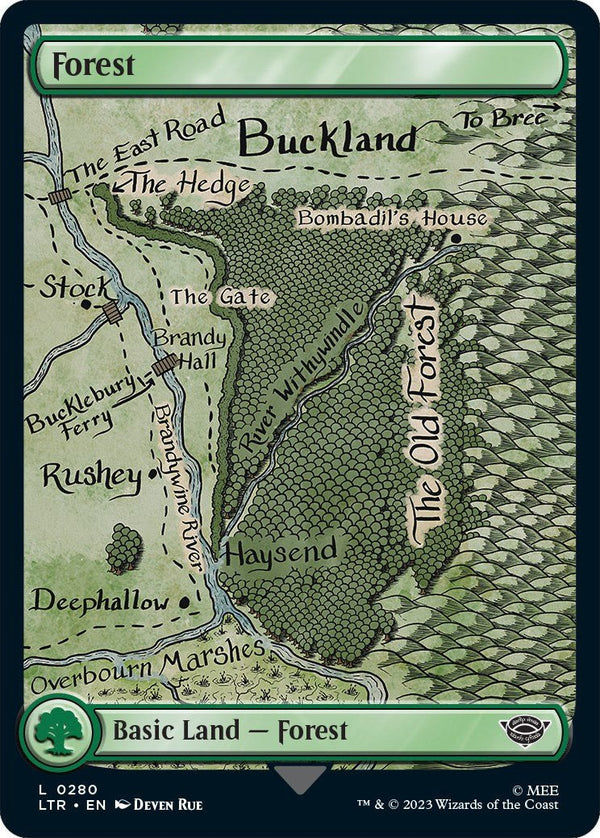 Forest (0280) [LTR - 280] - Cartes Sportives Rive Sud