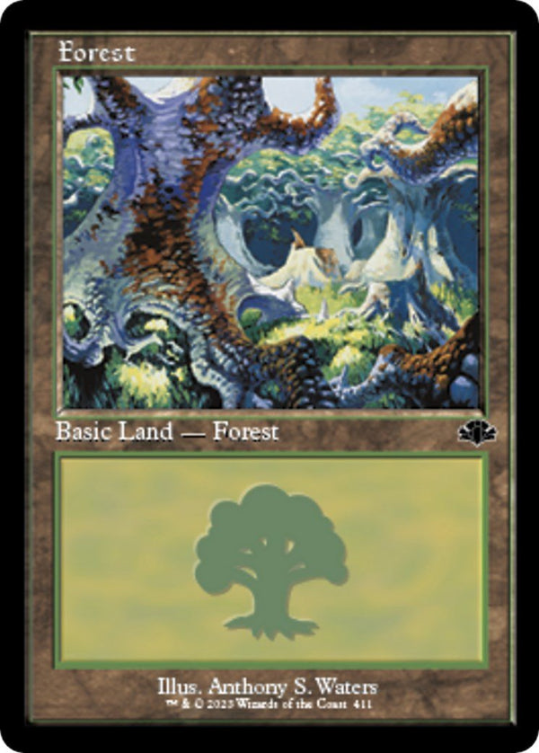 Forest (411) (Retro Frame) [DMR - 411] - Cartes Sportives Rive Sud