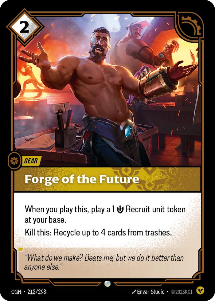Forge of the Future [OGN - 212/298] - Cartes Sportives Rive Sud