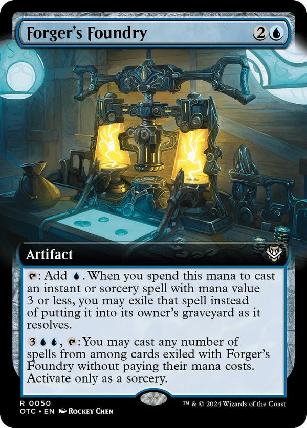 Forger's Foundry (Extended Art) [OTC - 50] - Cartes Sportives Rive Sud