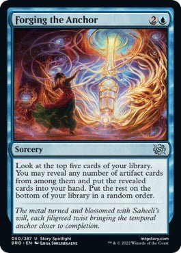 Forging the Anchor [BRO - 50] - Cartes Sportives Rive Sud