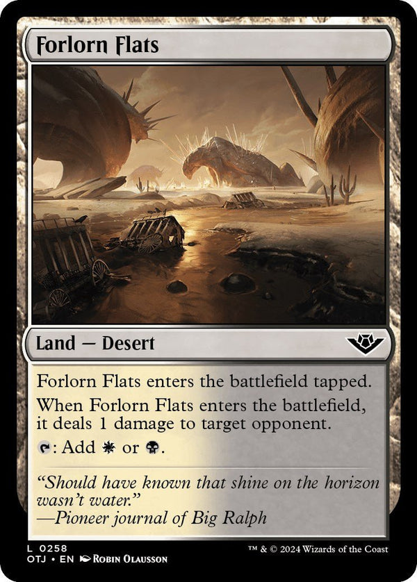 Forlorn Flats [OTJ - 258] - Cartes Sportives Rive Sud