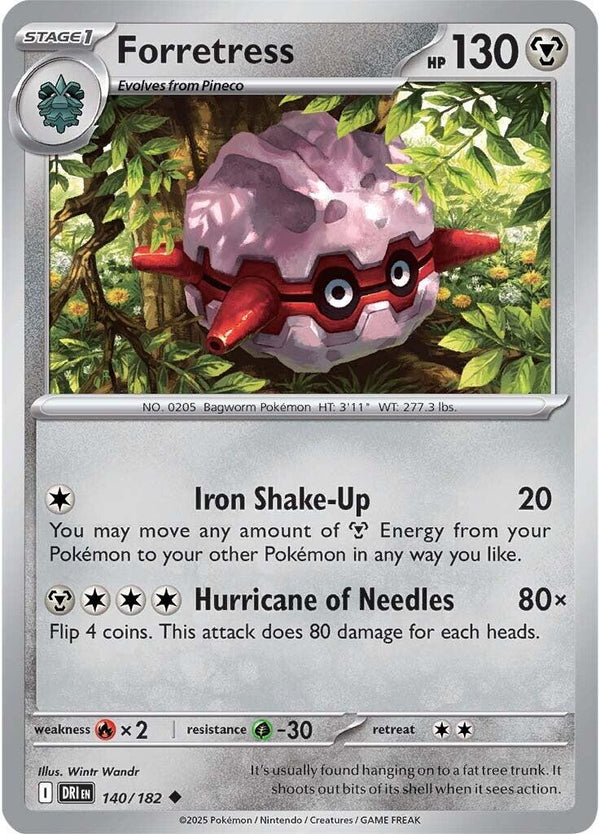 Forretress [DRI - 140/182] - Cartes Sportives Rive Sud