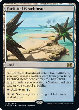 Fortified Beachhead [BRO - 262] - Cartes Sportives Rive Sud