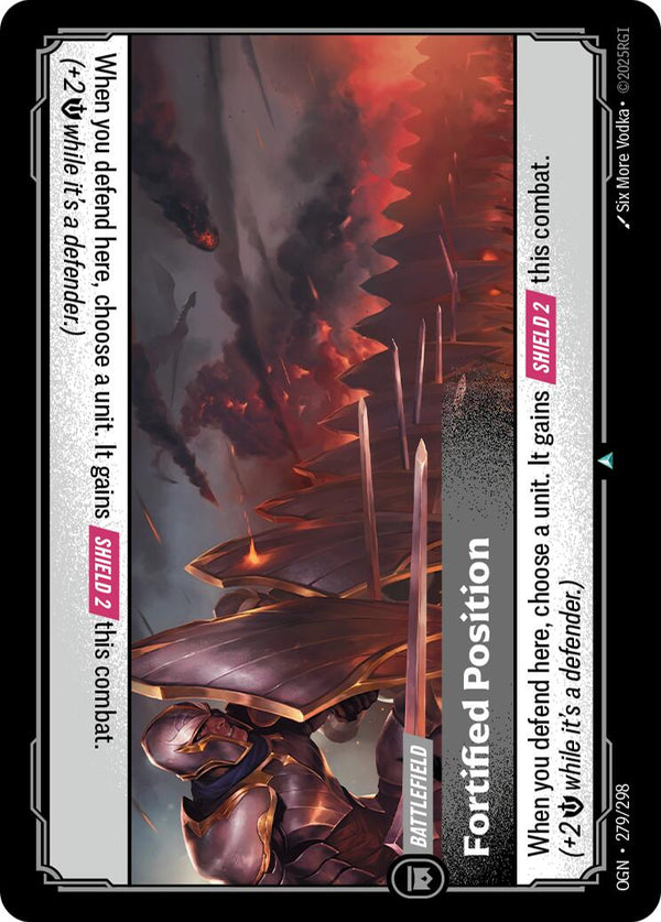 Fortified Position [OGN - 279/298] - Cartes Sportives Rive Sud