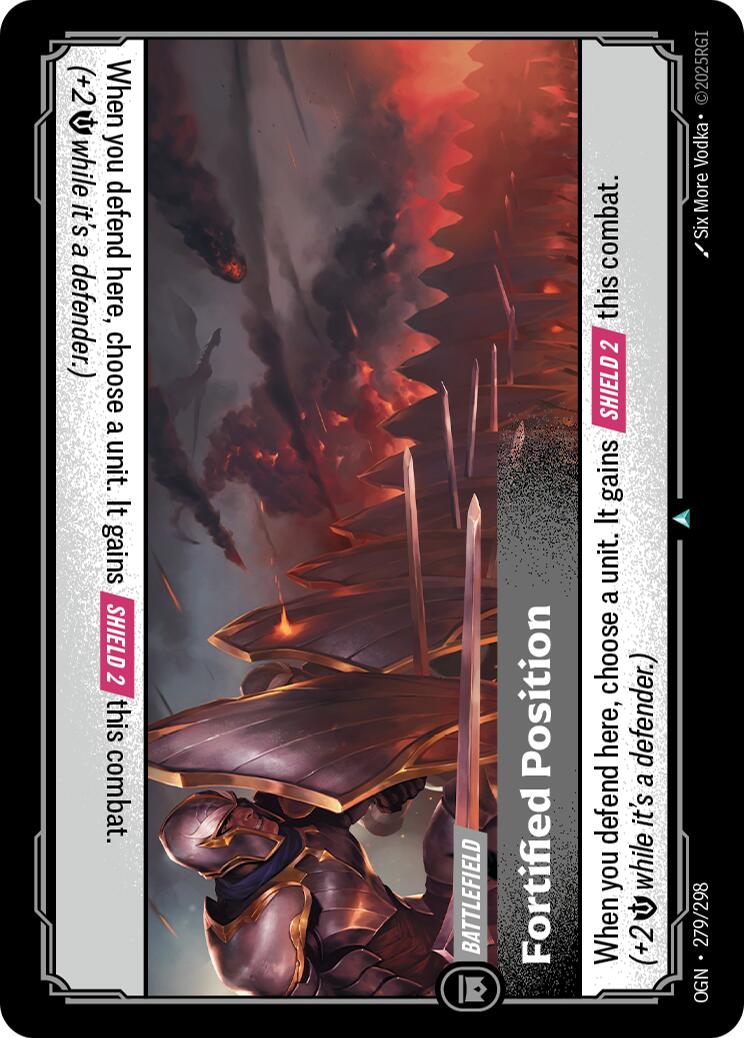 Fortified Position [OGN - 279/298] - Cartes Sportives Rive Sud