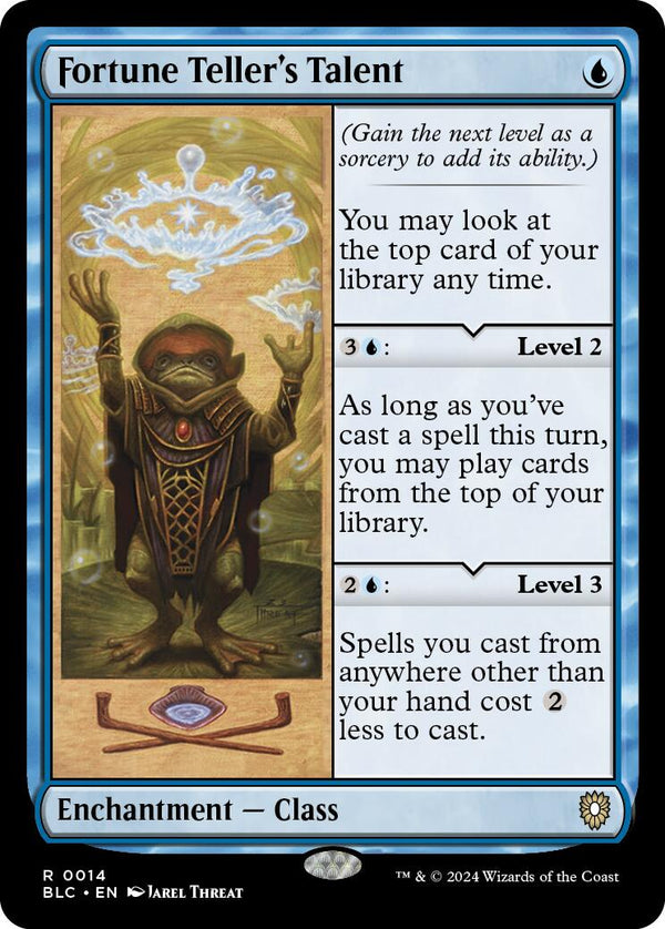 Fortune Teller's Talent [BLC - 14] - Cartes Sportives Rive Sud