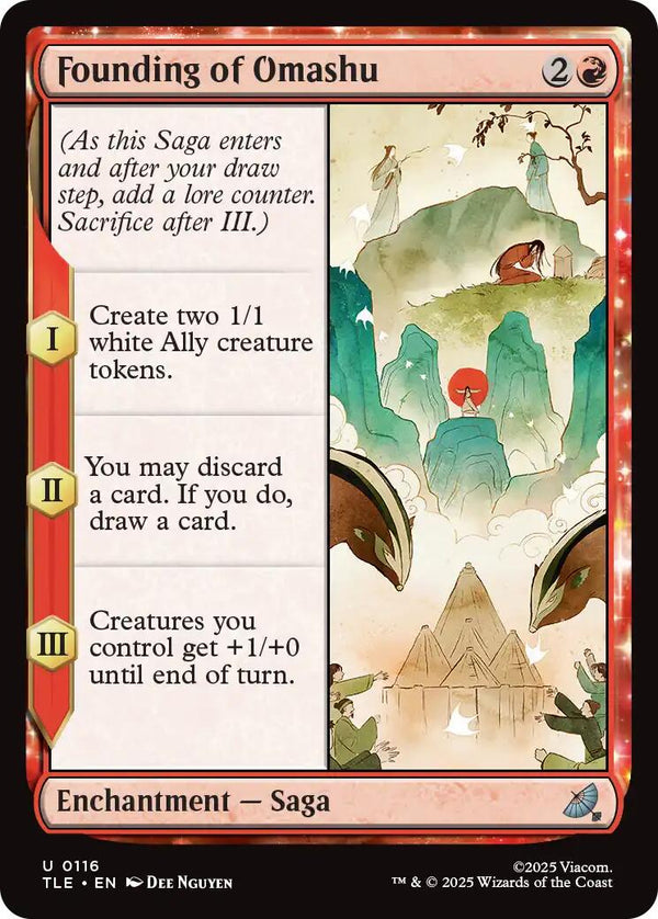 Founding of Omashu [TLE - 116] - Cartes Sportives Rive Sud