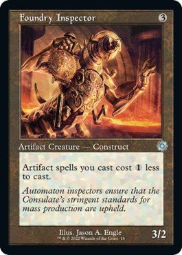 Foundry Inspector [BRR - 16] - Cartes Sportives Rive Sud