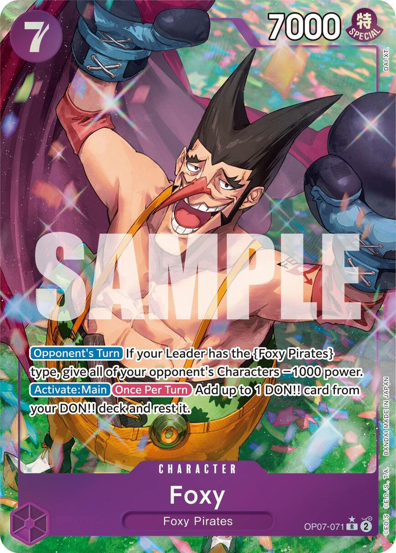 Foxy (071) (Parallel) [OP07 - OP07 - 071] - Cartes Sportives Rive Sud