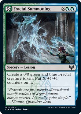 Fractal Summoning [STX - 187] - Cartes Sportives Rive Sud