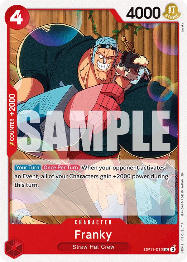 Franky [OP11 - OP11 - 012] - Cartes Sportives Rive Sud