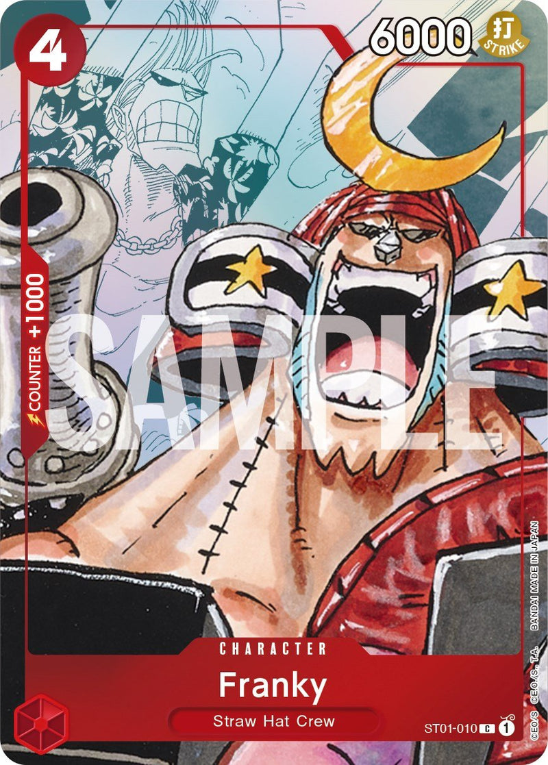 Franky - ST01 - 010 (Alternate Art) [OP - PR - ST01 - 010] - Cartes Sportives Rive Sud