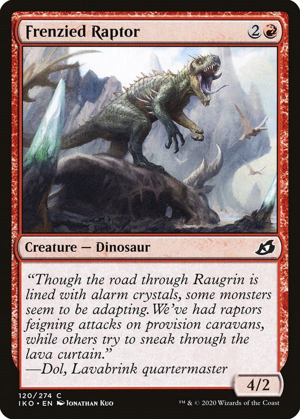 Frenzied Raptor [IKO - 120] - Cartes Sportives Rive Sud