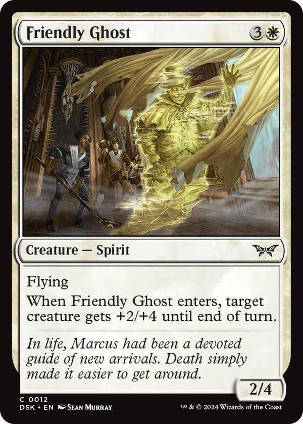 Friendly Ghost [DSK - 12] - Cartes Sportives Rive Sud